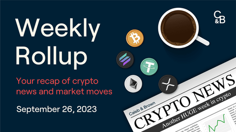Weekly Rollup - September 26, 2023