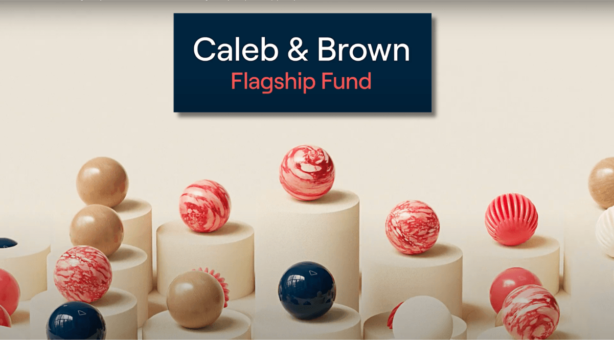 The Caleb & Brown Flagship Fund to your crypto asset fund
